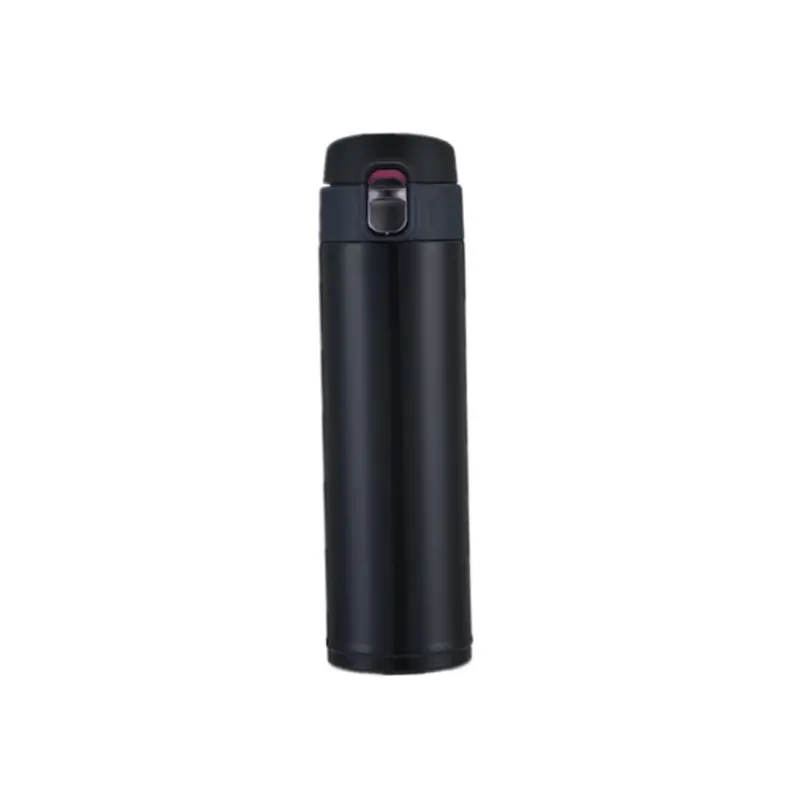 Черный Нержавеющая сталь бутылка для воды с вакуумной изоляцией термос чашка Чай Кофе E5BB - Цвет: Черный
