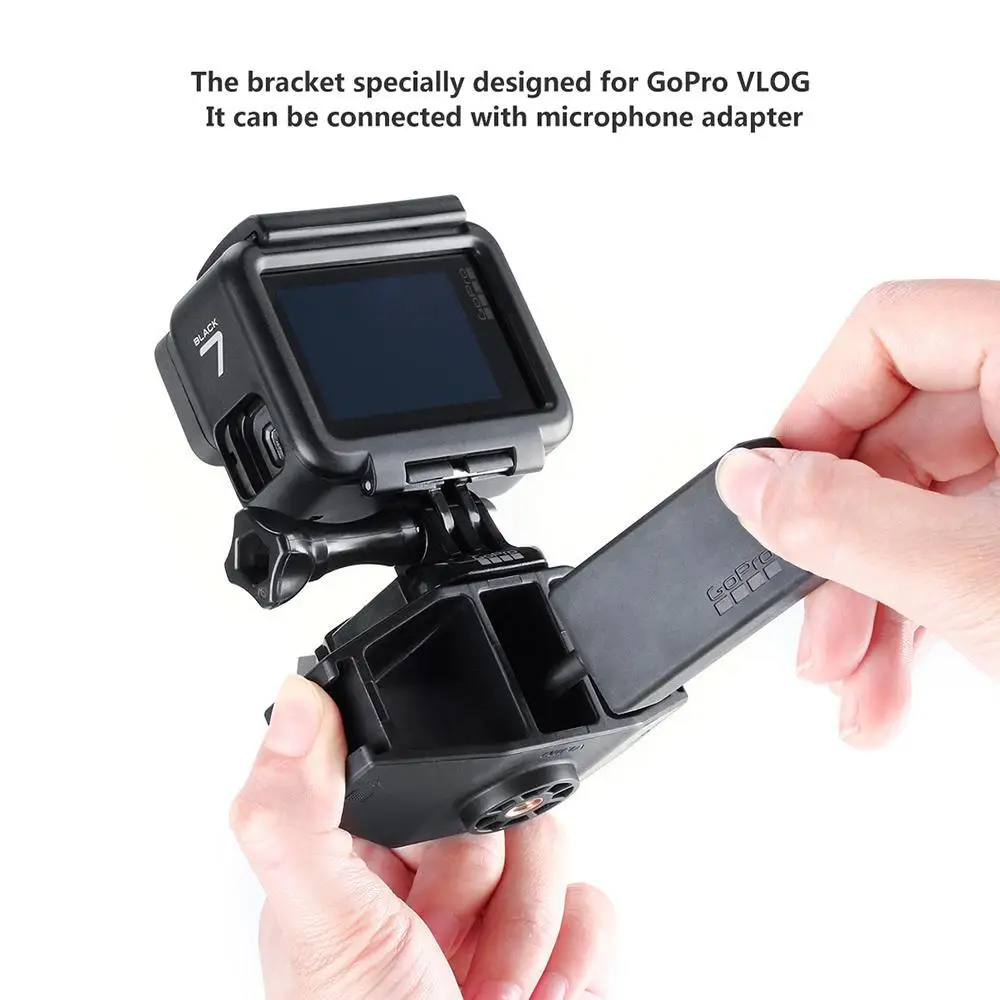 VIJIM GP 1 Vlogging GoPro установочный кронштейн штатива с 2 холодными башмаками крепление