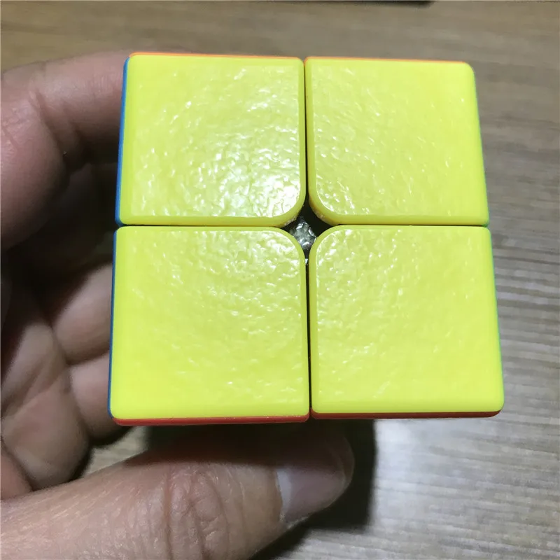 Qiyi 2x2x2 куб профессиональный 5,1 см скоростной куб для детей мальчик волшебный куб головоломка Neo Cubo Магическая наклейка для детские образовательные игрушки