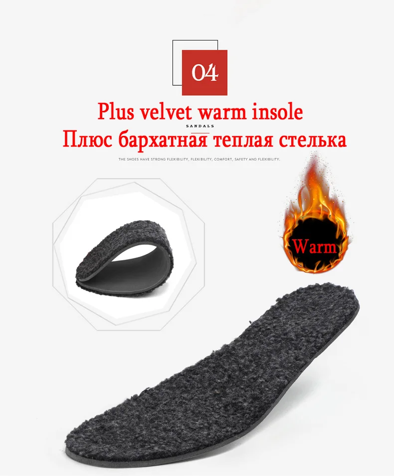 Зимние новые мужские меховые зимние ботинки толстые плюшевые теплые мужские кроссовки уличные сапоги мужские короткие водонепроницаемые резиновые мужские повседневные ботинки