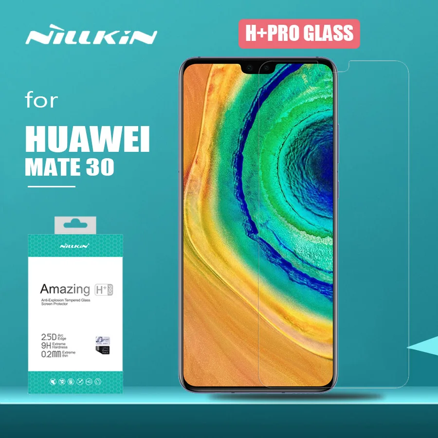 Nillkin для huawei mate 30 2.5D H+ Pro закаленное стекло Защита экрана 0,2 мм ультра-тонкая для huawei mate 30 Nilkin HD стеклянная плёнка