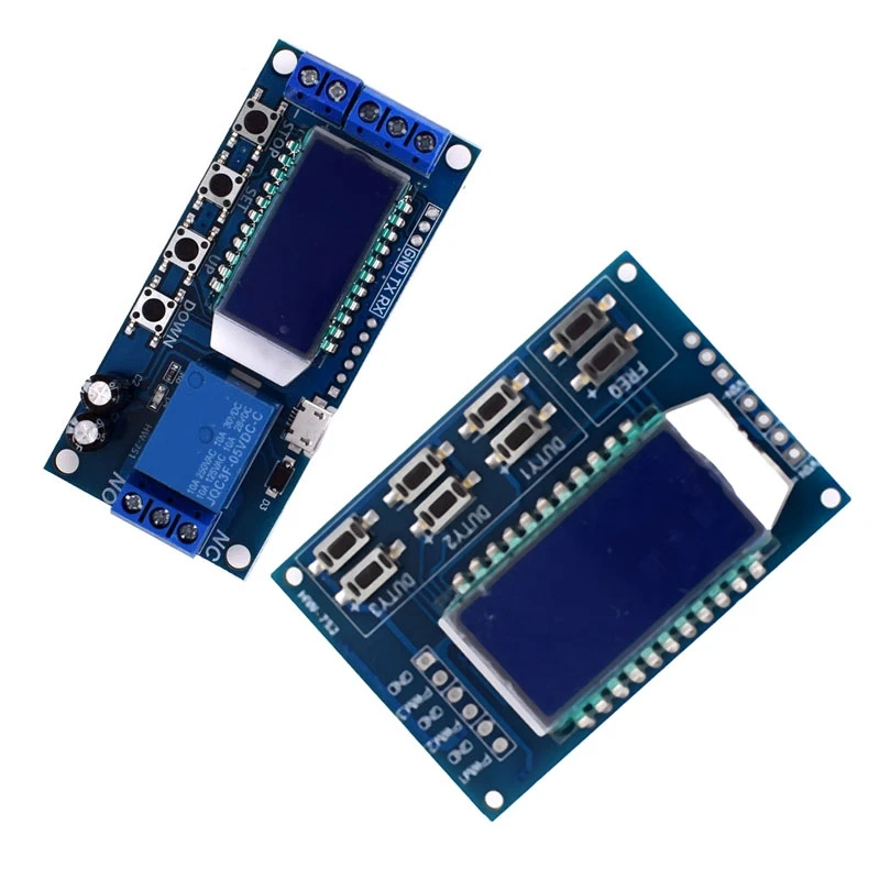 1 шт. модуль реле времени задержки с ЖК-дисплеем и генератора сигналов