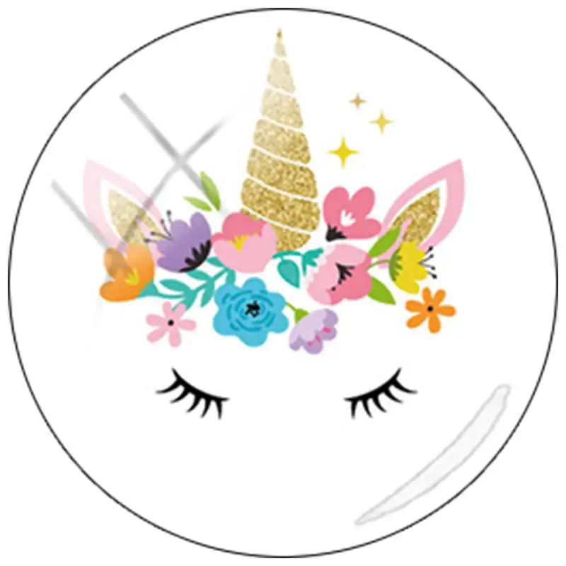 UN118 TAFREE красочный Радужный Единорог 12/15/16/18/20/25 мм стеклянный кабошон с плоской задней частью DIY Изготовление ювелирных изделий UN102 - Цвет: UN118