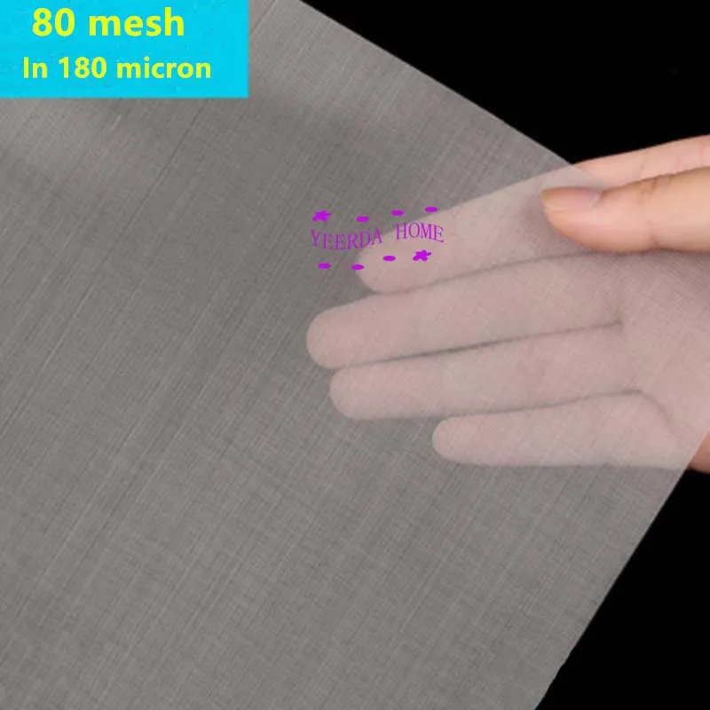 80 mesh 100 см x 1000 см сетчатый фильтр из нержавеющей стали 6 20 120 200 300 400 сетка 3800-38 микрон фильтрация скрининг скрининга листа фильтр - Цвет: 80 mesh