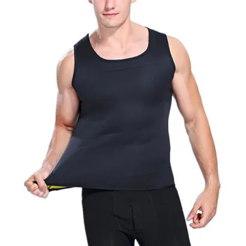 

Shapers Mens Slimming Shirt Waist Trainer Corset Bodysuit Male Fat Burning Body Shapwear Vest Man Neoprene Abdomen