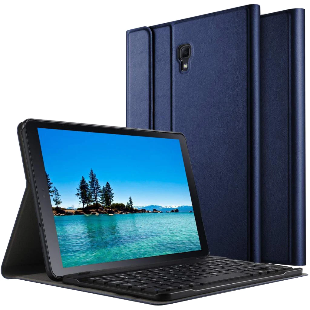 PU Leather Wireless Keyboard Stand Case Cover For Samsung Galaxy Tab A2 10.5 T590 T595 Tablet Bluetooth Wireless Keyboard Case