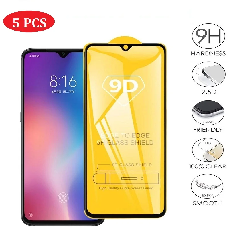 Защитное стекло закаленное для Xiaomi Redmi Note 7 5 8 9 Pro 9s 8T 6 6A 7A 8A 9A Poco X3 NFC шт. | Мобильные