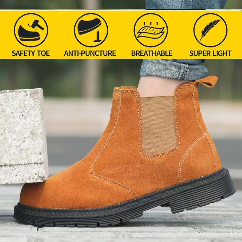comfortable welding boots