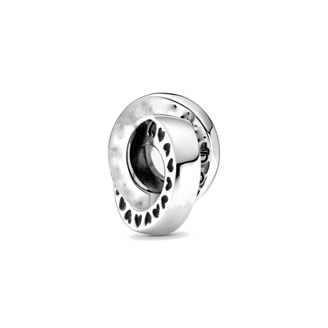 Blue Crown pave lines clip snowflake heart DIY fine beads Fit Original  Charms silver 925  Bracelet Jewelry