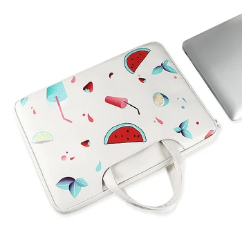 

Laptop Case for Macbook AIR 13 A2179 A1932 Touch Bar 2019 New Pro 11 12 15 in New Pro 13 A2289 A2159 Print PU Leather Bag Cover