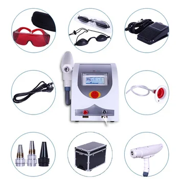 

Mini Q switched Nd YAG 1064nm Laser Tattoos Removal Machine for Salon or Home