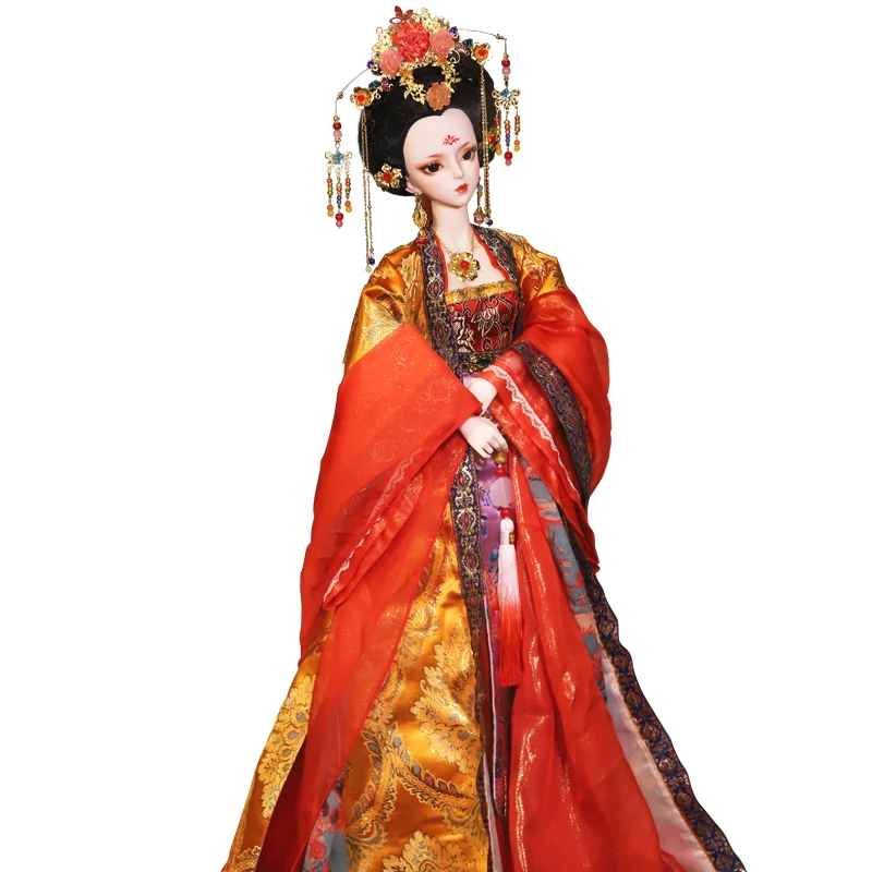 DBS 1/3 BJD имя куклы Jade Yan механическое соединение тела с макияжем, 62 см Высота девушки, SD - Цвет: doll clothes shoes