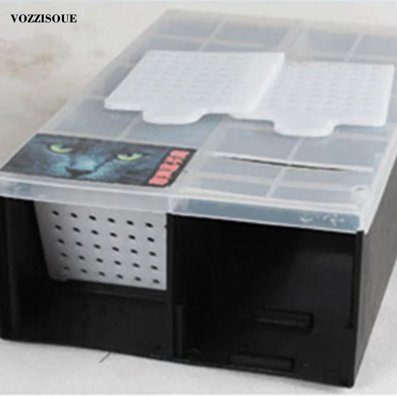 Cena Nowy High Effect pułapka na mysz automatyczna ciągła pułapka na myszy wielokrotnego użytku złap szczur pułapki Catcher pułapka na szczury myszy gryzonie klatka gospodarstwa domowego