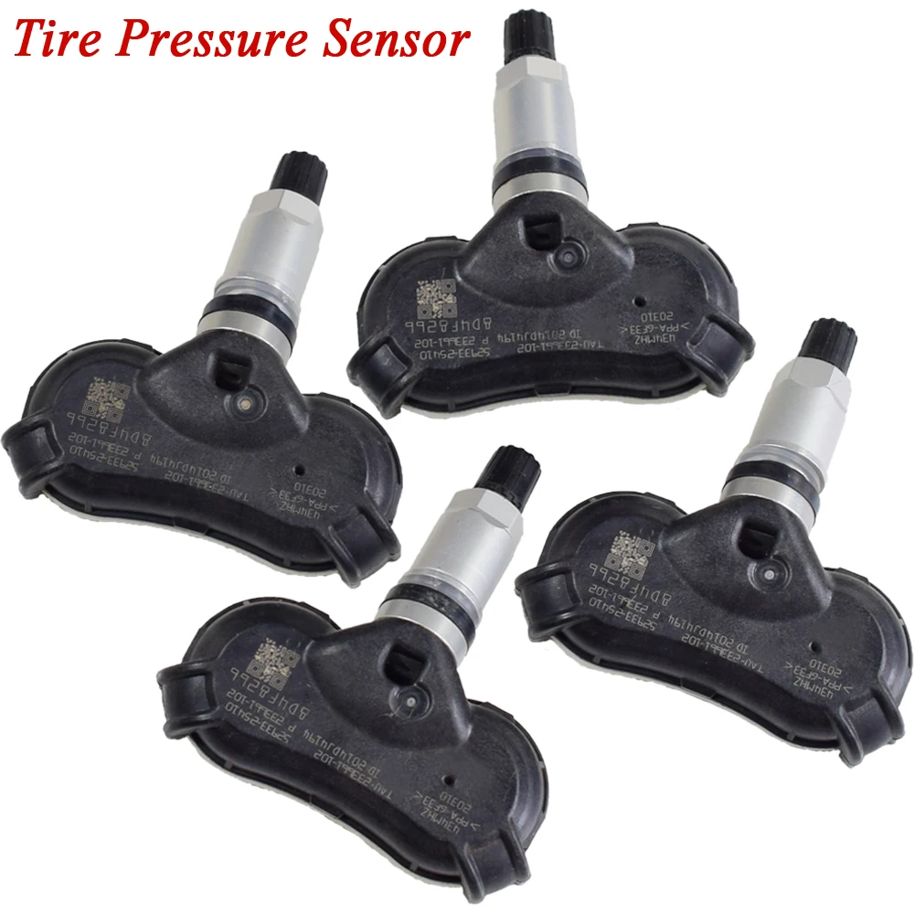 4 шт. датчик давления в автомобильных шинах TPMS сенсор 52933-2S410 529332S410 434 МГц для hyundai ix35(низкая линия) Kia Sportage(низкая линия