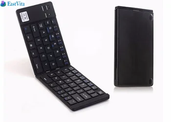 

2020 New Portable Mini Ultra Slim Folding Bluetooth Wireless Keyboard For iOS Android Windows For iPhone for iPad Tablet r30