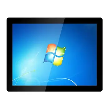 Online 19 Zoll Industrie Panel Desktop Computer Win 10 System ALLE IN EINEM PC 4:3 Mit WiFi Widerstand Touchscreen Industrie Computer
