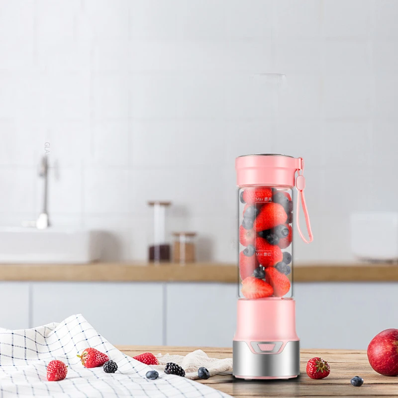 350 мл блендер стеклянная соковыжималка бутылка портативный Миксер для фруктов