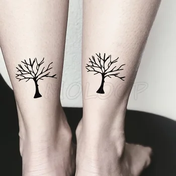 

Waterproof Temporary Tattoo Stickers Withered Tree Bole Tattoo Small Size Tatto Flash Tatoo Fake Tattoos for Man Girl Women