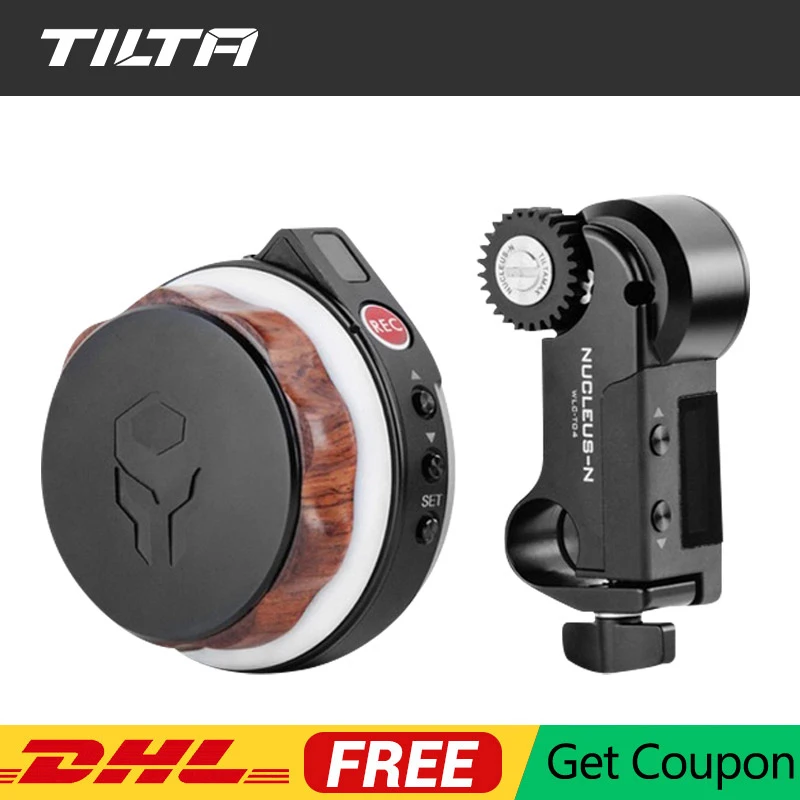 Беспроводная линза Tilta Nucleus-N Nano Follow Focus система управления ручным колесом для Gimbal