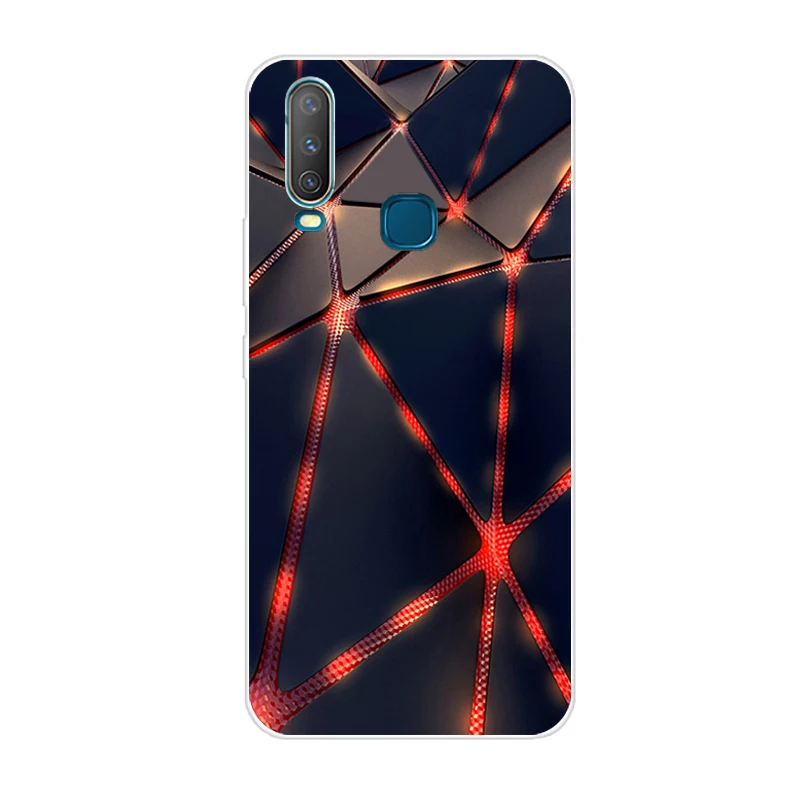 6,35 ''для Vivo Y17 Y15 Y 12 y 3 чехол мягкий TPU телефон крышка для Vivo Y 17 Y 15 Y 12 y 3 задняя крышка чехол силиконовый Coque Cool Funda
