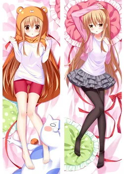 

Japanese Anime Himouto! Umaru-chan Doma Umaru Otaku Pillow Cover Case Hugging Body Pillowcase