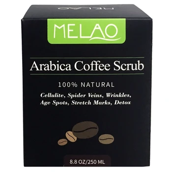 

Coffee Body Scrub Natural Coconut Oil Exfoliating Whitening Moisturizing 250g