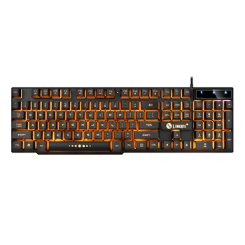 

Gaming Mouse Waterproof Ergonomic Non Slip Suspended Concave Splash Proof Wired USB LED Rainbow Backlit 104 Key Keyboard Set