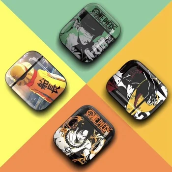 

Japan Anime Cartoon One Piece Wireless Bluetooth Headset Hard Cover Case For Apple AirPods 1/2 Funny Protect Box