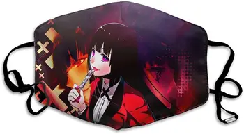 

Dust Mask Kakegurui - Compulsive Gambler Unisex Anti-dust Face Mouth Windproof Adjustable Washable Dust Face Shield with Filter