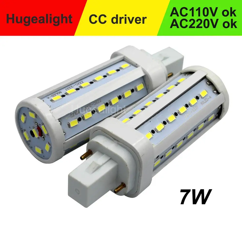 Lampada Led G24 Pl 5 W 7 W 9 Wled Lampadina Luce G24 Ha Condotto La Lampada Pl Luce Pl-S Di Ricambio G24D-1 G24D-2 G24D-3