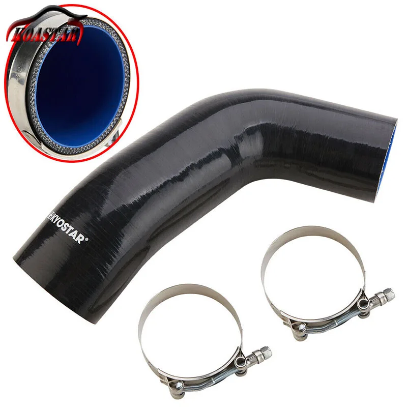 

Silicone Turbo Inlet Elbow Tube Performance Intake Hose Pipe For VW Golf MK7 GTI R Audi V8 MK3 A3 S3 TT MK3 2.0T 2014+