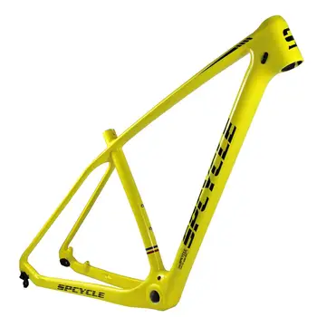 

Spcycle T1000 Full Carbon MTB Frame 29er 27.5er Carbon Mountain Bike Frames Compatible 142*12mm or 135*9mm BSA 73mm 15/17/19"