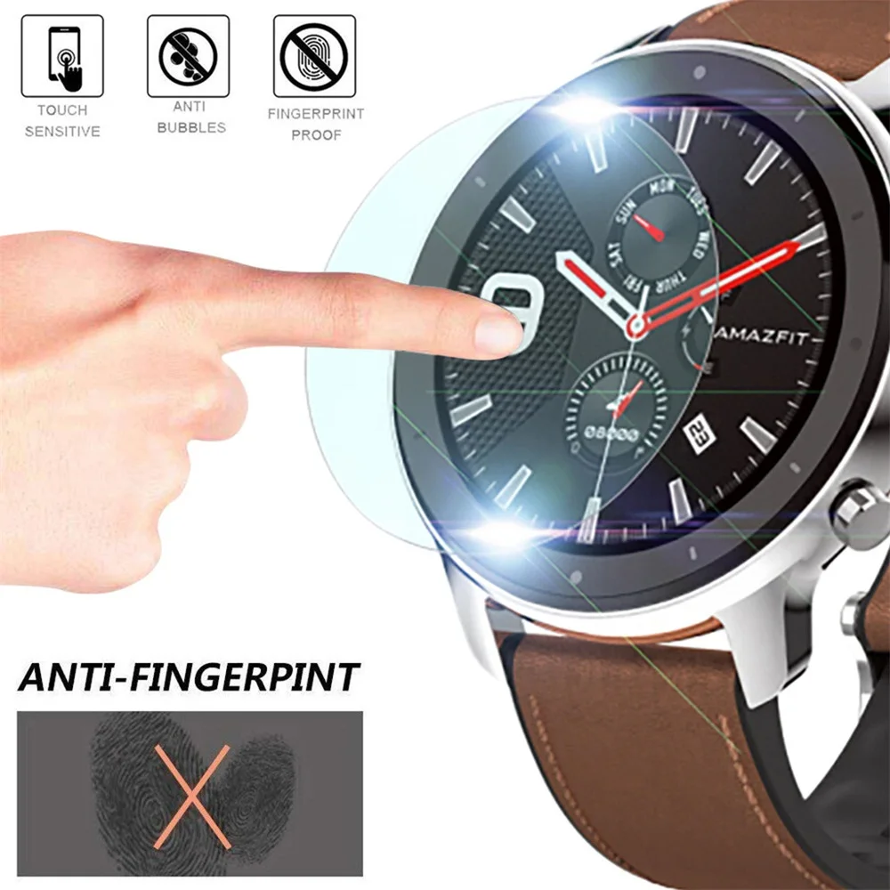 Новинка модная Защита экрана для Huami AMAZFIT GTR 42 мм 47 изогнутый 2.5D высокое