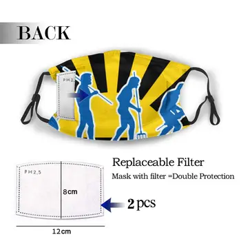 

protective mask with filter Born To Jump Evolution Ski Jumping anti dust PM2.5 reuse adult teen child girl