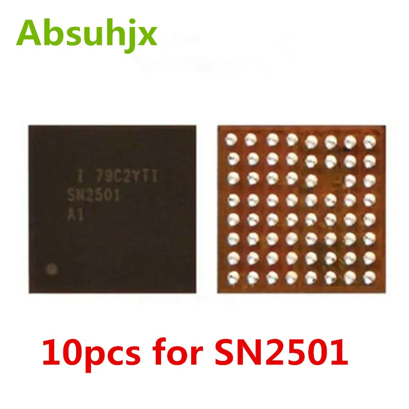 Absuhjx 10 шт. SN2501 микросхема для зарядки питания iPhone 8 Plus X USB управление зарядным устройством U3300 SN2501A1 2501