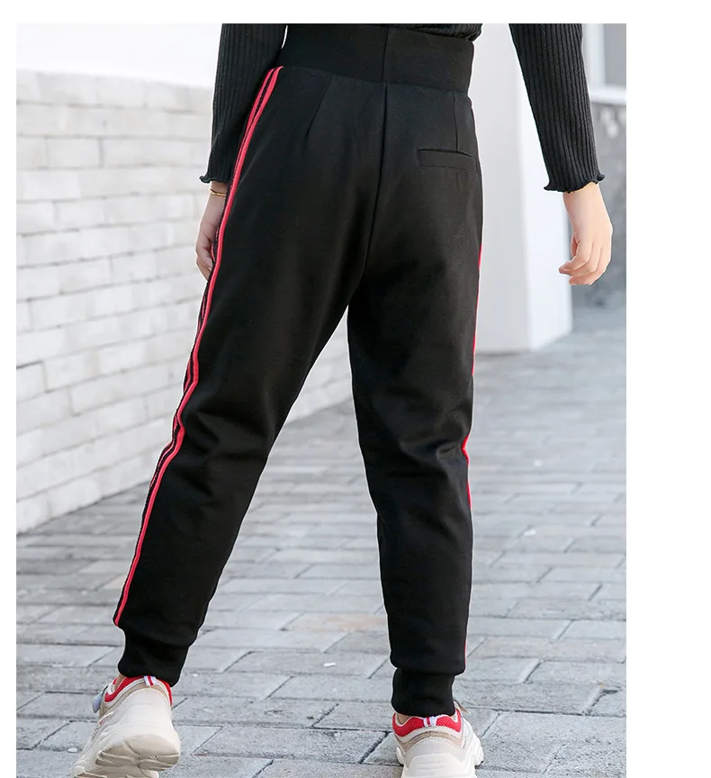 30℃ Baby Boy Girl Pants New Winter Sports Trousers Kids Thicken Warm Casual Cashmere Thicken Warm Trousers For Baby Boy Pants