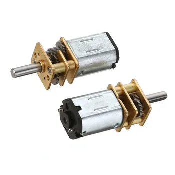 

Mini N20 Micro Speed Gear Motor Reducer Motor DC 3V 6V 12V Reduction Motor 15/30/50/100/200/300/500/1000RPM for Car Robot Model
