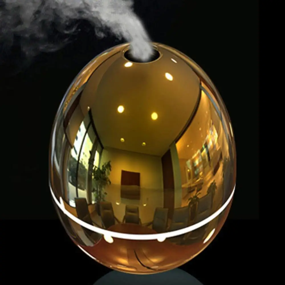 

Mirror Cover Ultrasonic Egg Humidifier USB Egg Shape Aroma Essential Oil Diffuser Air Fresher Purifier For Car Home Office