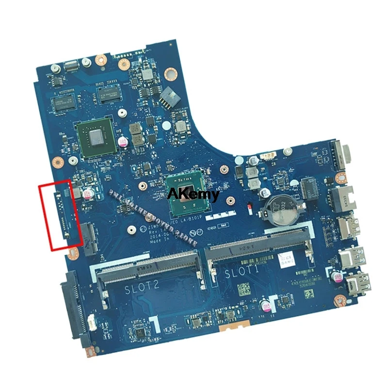 Новая протестированная материнская плата для lenovo B50-30 LA-B101P материнская плата для ноутбука с процессором N3530 N3540
