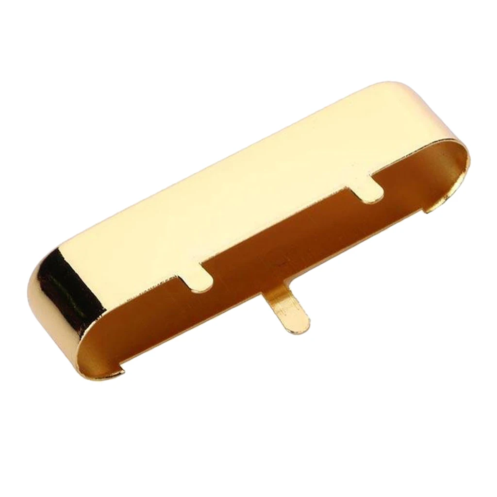 Brass Neck Pickup Cover For TL for Telecaster Electric Guitar Parts Gold/Chrome