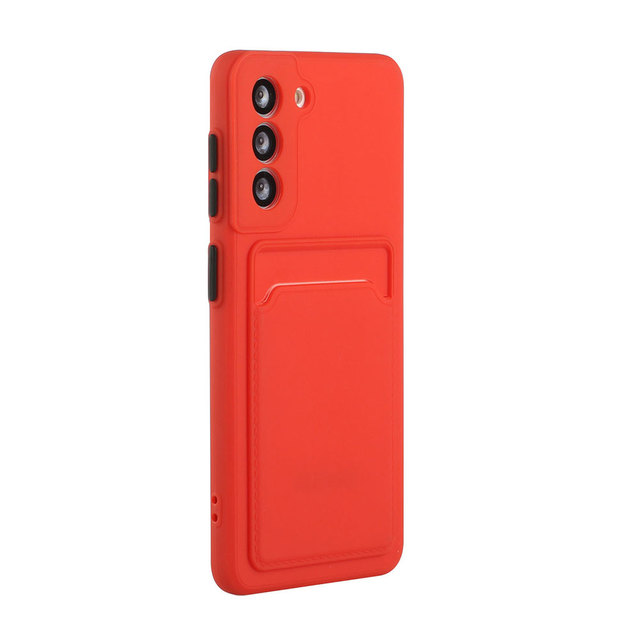 Shockproof Card Holder Case For Samsung Galaxy S20 S21 Note 20 A12 A32 A42 A51 A52 A71 A72 Mobile Phone Cover TPU Shell