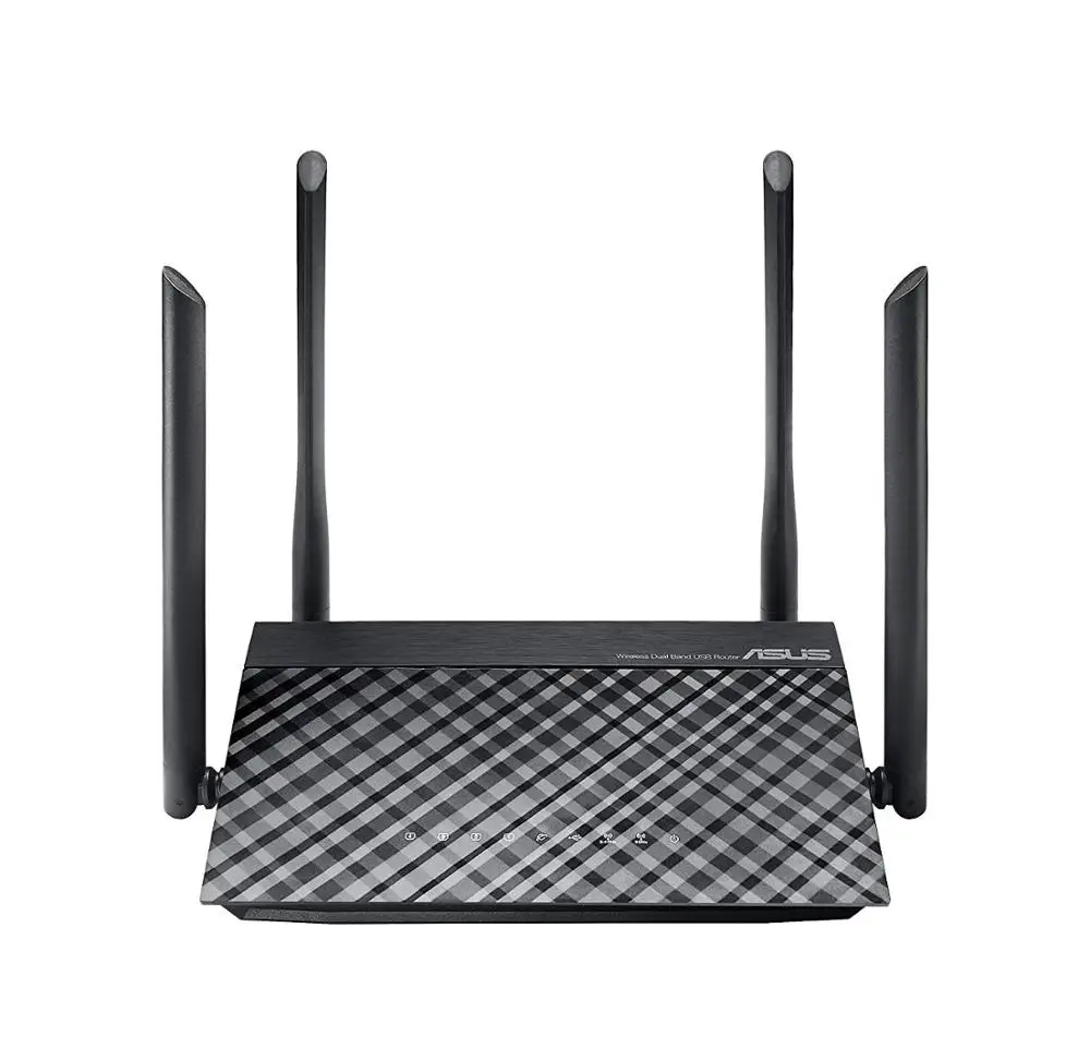 ASUS RT-AC1200 Wi-Fi роутер Двухдиапазонный 2x2 MIMO 802.11ac AC1200 для дома Wifi 4x100 Мбит/с