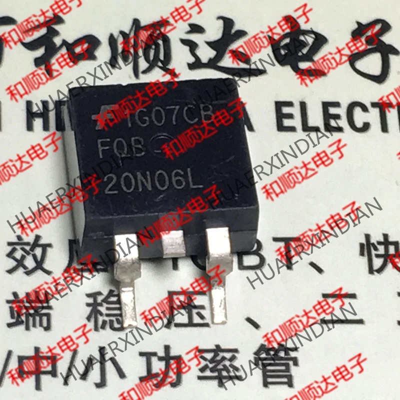 20 шт./лот FQB20N06L TO-263 60V 21A