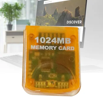 

Memory Card(1024mb) For Nintendo Wii Game Cube, Gamecube Memory , Card Yellow