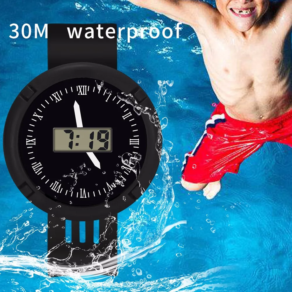 Детские часы Relogio для мальчиков и девочек, повседневные часы с имитацией весов, водонепроницаемые цифровые наручные часы для детей, подарки на день рождения, спортивные часы, Прямая поставка 40