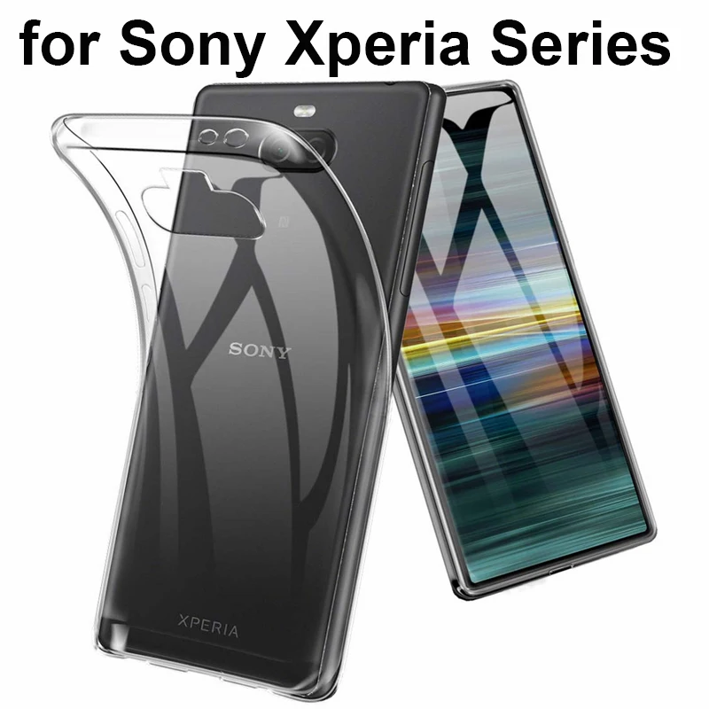 Для sony Xperia XA3 XA2 Ultra XZ2 Compact XZ2 Premium L2 xz3 Мягкий ТПУ чехол Силиконовый противоударный чехол с защитой от царапин