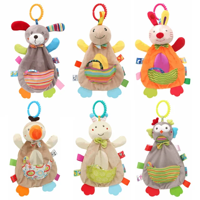 Bed Stroller Crib Hanging Rattles Stroller Baby Mobile Cartoon Toys Newborn Educational Plush Infant Spiral Toy for Baby Gifts 6