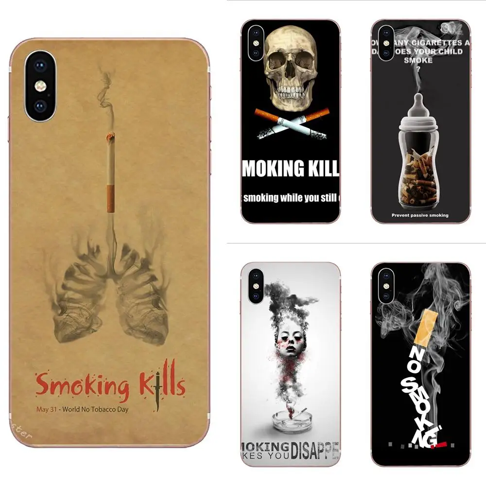 

Popular Case Custom Cool Cigaret Smoking Kills For Huawei Honor Mate 7 7A 8 9 10 20 V8 V9 V10 G Lite Play Mini Pro P Smart