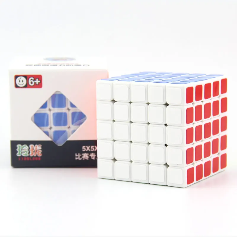 ShengShou LingLong 5x5x5 магический куб 5x5 Cubo Magico Профессиональный Нео скоростной куб головоломка антистрессовые игрушки для детей