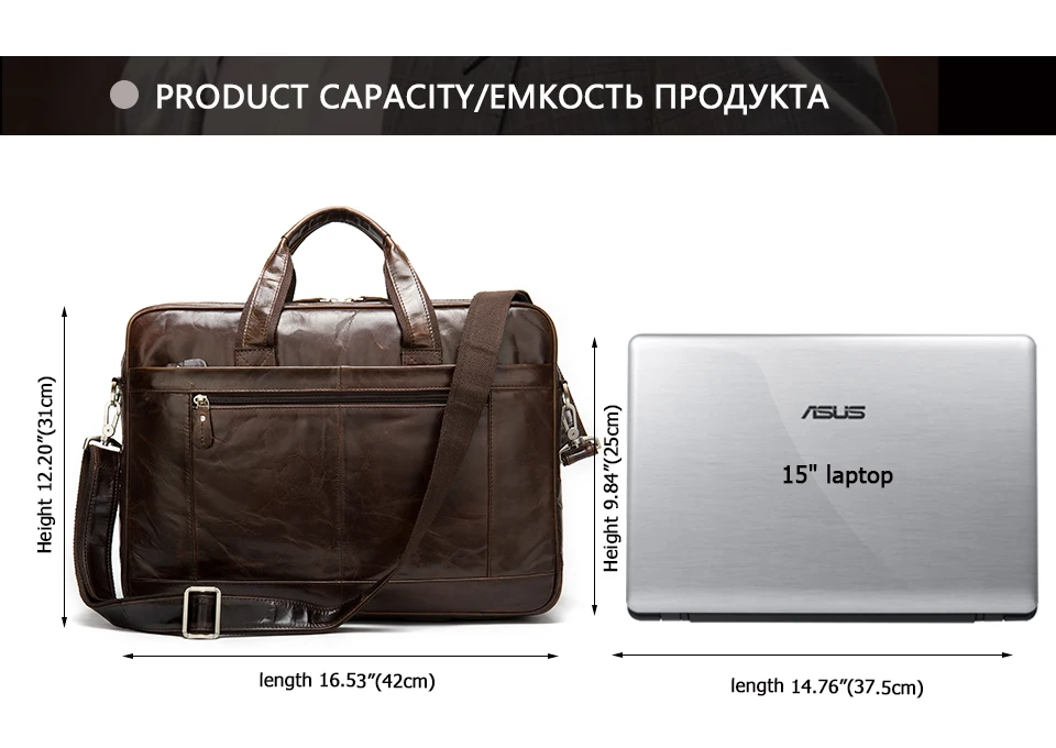 MVA портфель, мужские сумки из натуральной кожи, Мужская офисная сумка, кожаная сумка для ноутбука/сумки, мужской деловой портфель, 15 дюймов, сумки для ноутбука
